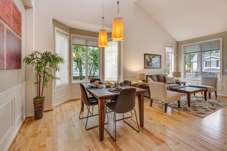 interior in beige